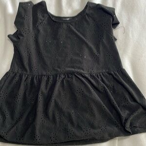 Paper moon peplum top